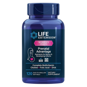 Женские витамины Life Extension Prenatal Advantage 120 капс