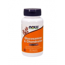 Для суставов и связок NOW Glucosamine & Chondroitin 60 капс (Нау Глюкозамин Хондроитин)