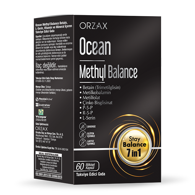 Б-комплекс ORZAX Ocean Methyl Balance 60 капс (Орзакс Метил Баланс 60 капс)