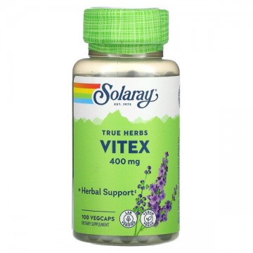 Solaray Vitex 400 мг 100 вкапс (Соларей Витекс 400 мг 100 вкас)