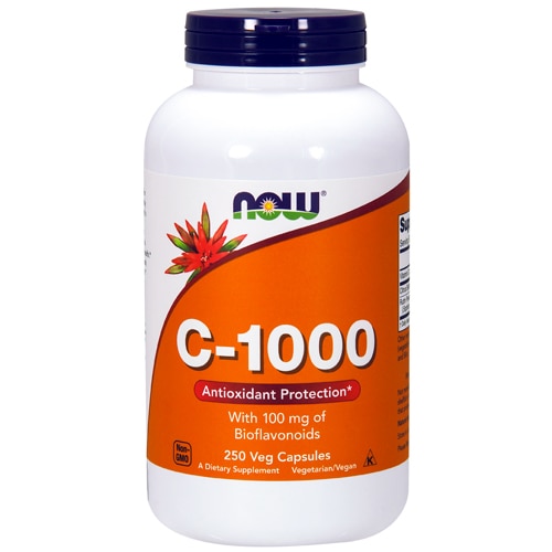 Витамин C NOW C-1000 250 вкапс (Нау Витамин С-1000 250 вкапс )