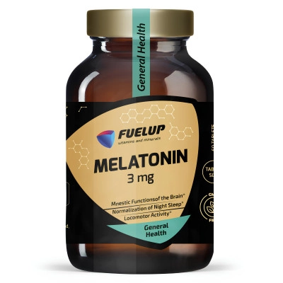 Мелатонин Fuel-Up Melatonin 3 mg 60 таб (Фул-Ап Мелатонин 60 таб)