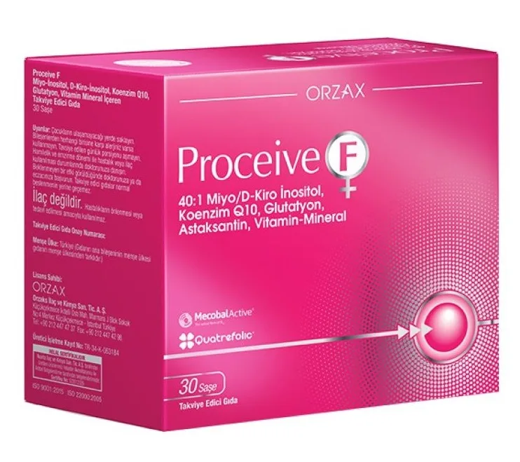 Женское здоровье ORZAX Proceive F 30 саше (Орзакс Процеив Ф)