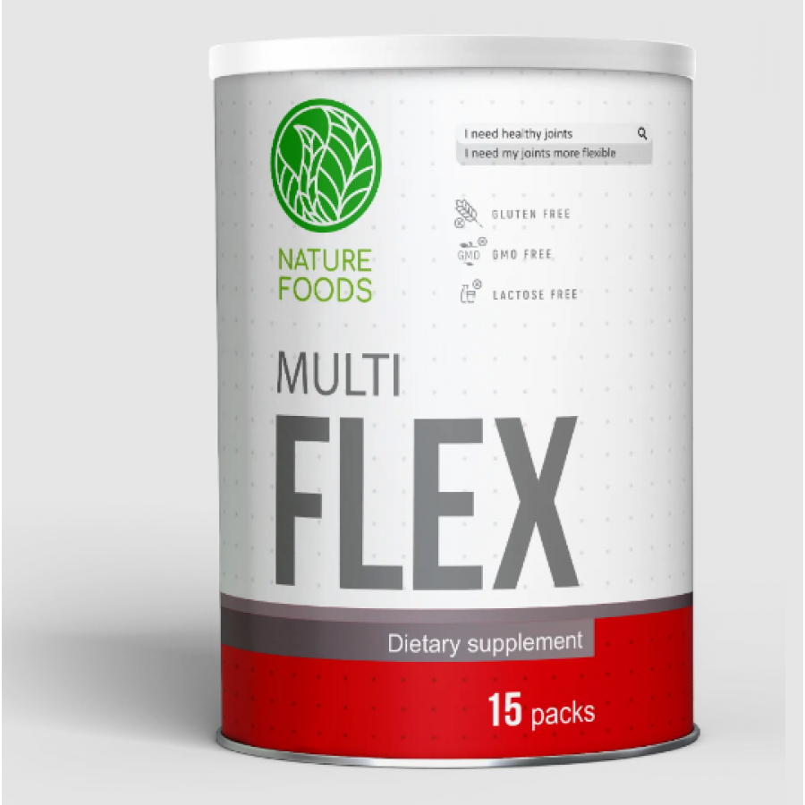 Для суставов и связок Nature Foods Multi Flex 15 пак (Натуре Фудс Мульти Флекс 15 пак)
