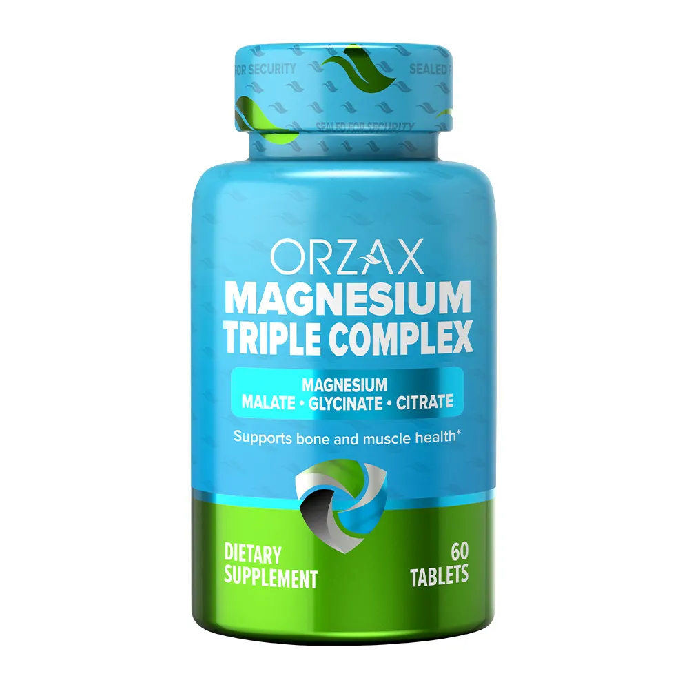 Магний ORZAX Magnesium Triple Complex 60 таб (Орзакс Магний Комплекс 60 таб)