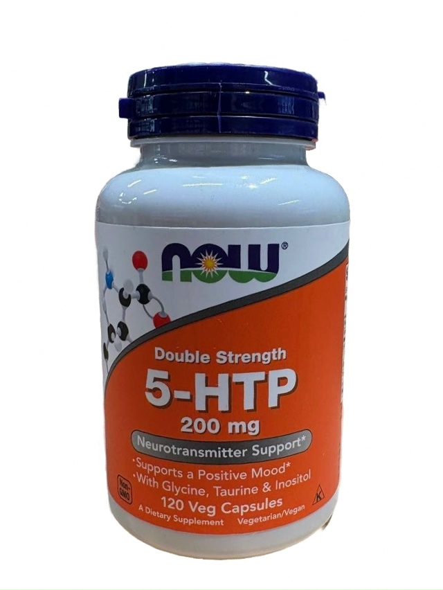 Триптофан NOW 5-HTP 200 мг 120 капсул (Нау 5-ХТП 100 мг 120 капс)Марка