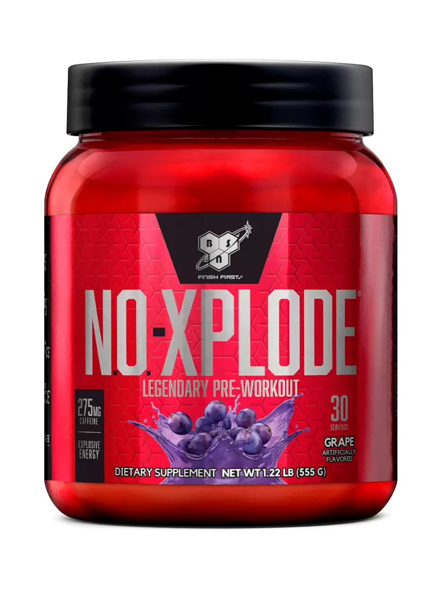 Предтренировочный кмплекс BSN NoXplode 3,0 550 гр (БСН НоИксплоид 3.0) (Виноград)